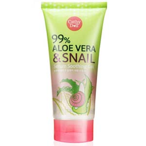 Cathy Doll  Aloe Vera & Snail Serum Soothing Gel เจลว่านหางจระเข้