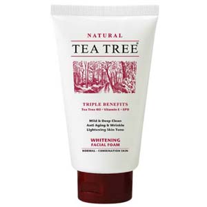 โฟมล้างหน้า Tea Tree Whitening Facial Foam