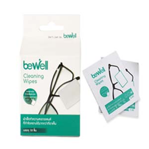 Bewell ผ้าเปียกทำความสะอาดเลนส์