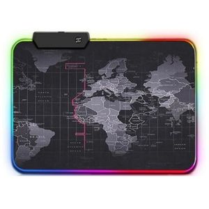 GMS RGB Gaming Mouse pad แผ่นรองเม้าส์เกมมิ่ง รุ่น WT-5