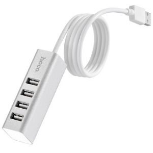 Hoco USB Hub USB-A to 4 Ports USB 2.0 เพิ่มช่อง USB 4 ช่อง รุ่น HB1
