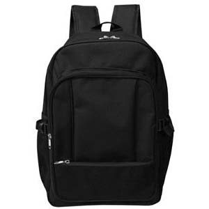 New hi-quality Fabrics Black กระเป๋านักเรียนสีดำ