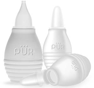 PUR ที่ดูดน้ำมูกเด็กเล็ก สีขาว