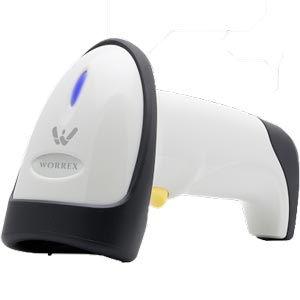 Worrex Barcode Scanner เครื่องสแกนบาร์โค้ดเลเซอร์ 1D รุ่น W-530