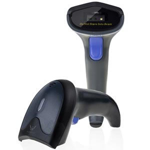 Worrex Wireless Barcode Scanner เครื่องอ่านบาร์โค้ด 1D ไร้สาย รุ่น W-810