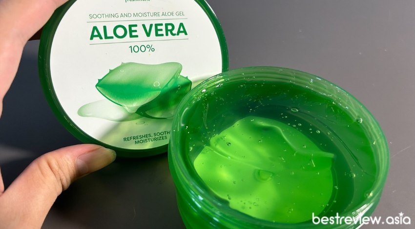Freshment Soothing And Moisture Aloe Gel เจลว่านหางจระเข้ ช่วยปลอบประโลมผิว บรรเทาอาการอักเสบ ลดอาการแสบร้อนที่ผิว