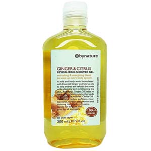 แชมพูออร์แกนิค Bynature Ginger&Citrus Revitalizing Shampoo