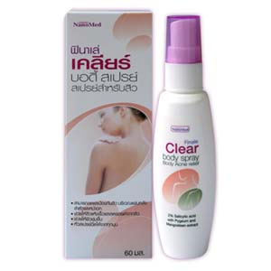 NanoMed Finale Clear Body Spray Body Acne Relief สเปรย์รักษาสิวที่หลัง