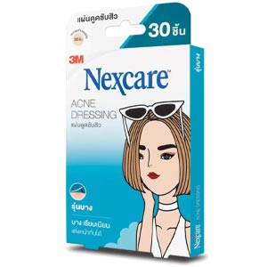 3M Nexcare Acne Dressing แผ่นซับสิว  รุ่นบาง