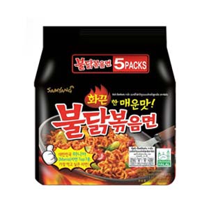 Samyang ซัมยัง บะหมี่เผ็ดเกาหลี รสไก่สูตรเผ็ด แบบแห้ง