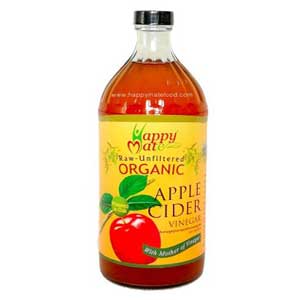 น้ำส้มสายชูแอปเปิ้ล HappyMate Apple Cider Vinegar