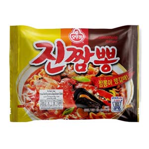 Ottogi บะหมี่เกาหลี โอโตกิ รามยอนรสทะเลในซุปเผ็ด