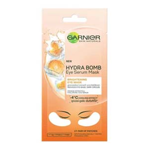 Garnier Skin Naturals Hydra Bomb Brightening Eye Serum Mask มาสก์ใต้ดวงตา