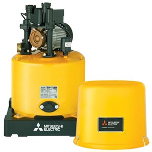 MITSUBISHI ปั๊มน้ำอัตโนมัติ ถังความดัน ขนาด 150 วัตต์ รุ่น WP-155R