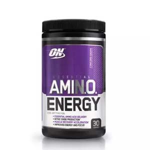 Optimum Nutrition Amino Energy Grape อาหารเสริมก่อนออกกำลังกาย