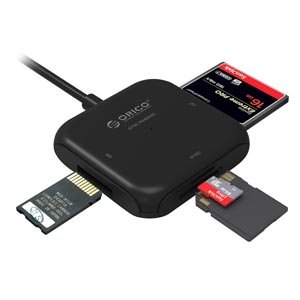 Orico Multifunction Card Reader 4 in 1 USB 3.0 การ์ดรีดเดอร์ ตัวอ่านการ์ด รุ่น CRS31
