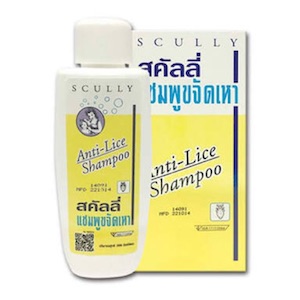 Scully Shampoo สคัลลี่ แชมพูกำจัดเหาและไข่เหา
