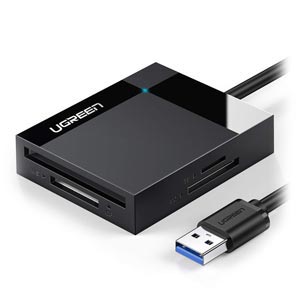 UGREEN USB 3.0 All-in-One Card Reader การ์ดรีดเดอร์ รุ่น 30231