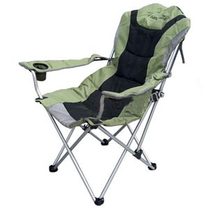FIELD&CAMP เก้าอี้สนามเดินป่าอย่างดี ปรับระดับได้ รุ่น King Size