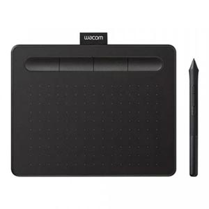 Wacom แท็บเล็ตดิจิไทเซอร์ รุ่น Intuos S (CTL-4100/K0-CX)