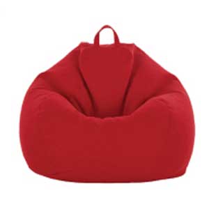 เก้าอี้เม็ดโฟมบีนแบ็คทรงหยดน้ำ beanbag  ผ้า Canvas