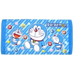 JHC ผ้าขนหนู Doraemon ผ้าฝ้าย รุ่นบาง