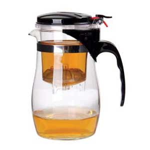 กาน้ำชา กาแฟ กาแก้วชงชา พร้อมไส้กรอง