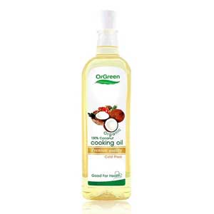 น้ำมันมะพร้าว OrGreen Coconut Cooking Oil