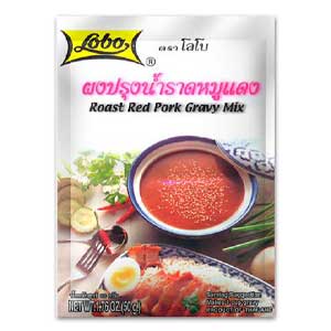 ผงปรุงรส LOBO โลโบ ผงปรุงน้ำราดหมูแดง