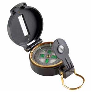 เข็มทิศเดินป่า Lensatic Compass ลายพราง