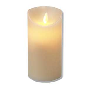 Candle เทียน LED เทียนตกแต่ง ใช้ถ่าน สว่างปลอดภัย ขนาด 6 นิ้ว