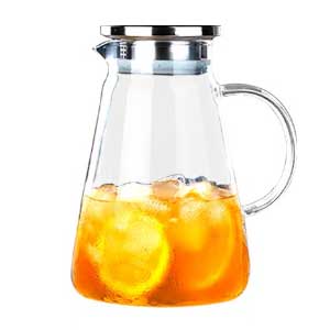 FOFO glass tea pot เหยือกแก้ว กาแก้ว