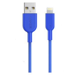 ANKER สายชาร์จ PowerLine II with lightning (3ft/90cm)