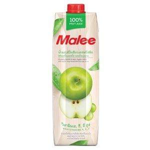 MALEE น้ำแอปเปิ้ลเขียวผสมน้ำองุ่นขาว 100%