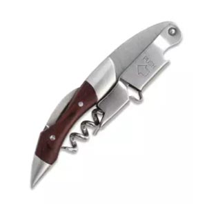 Metrokane Rabbit Walnut Zippity 2-Step Corkscrew ที่เปิดขวดไวน์