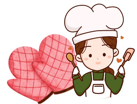 ถุงมือป้องกันความร้อน ทำอาหาร ไมโครเวฟ ห้องครัว แม่บ้าน