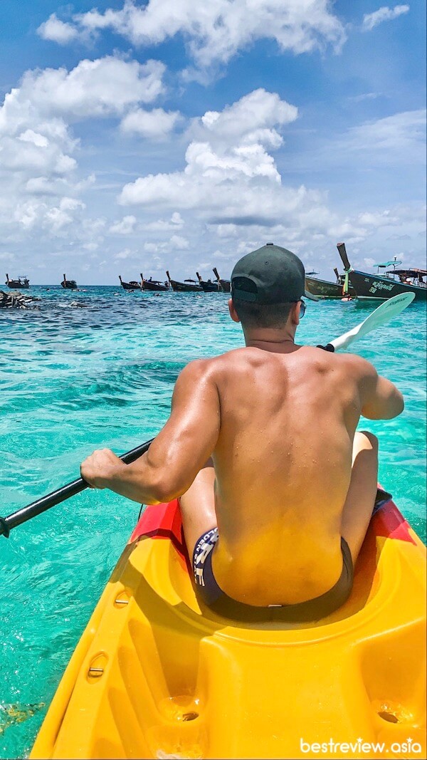 พายเรือยายัคไปยังเกาะกระ 