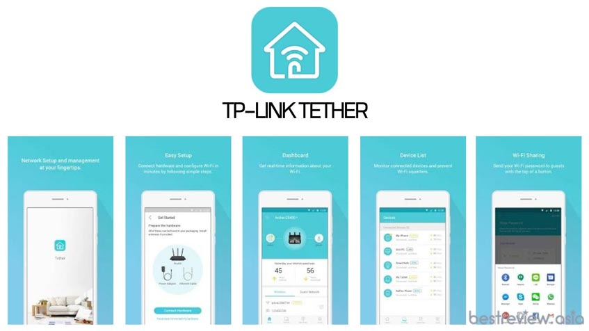 แอพลิเคชั่น "TP-Link Tether"