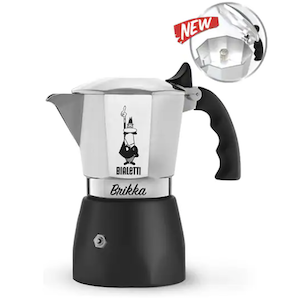 Bialetti รุ่น New Brikka 2020 ขนาด 2 Cup (เบียเล็ตติ้ บริกก้า)