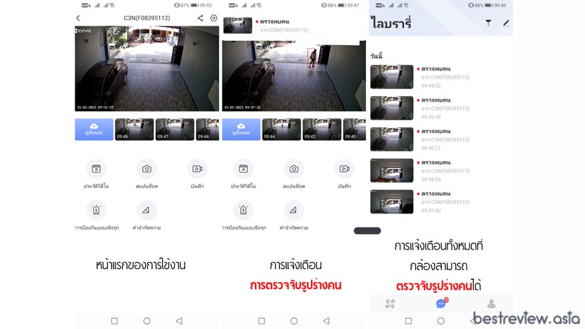 ระบบตรวจจับการเคลื่อนไหวที่ทำงานด้วย AI