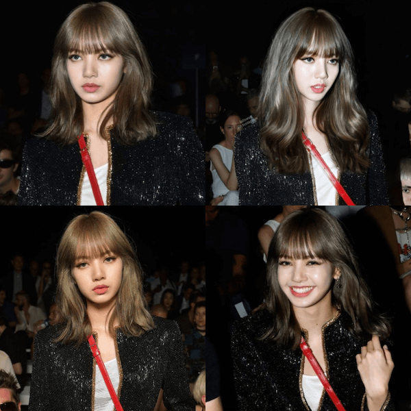 Lisa ในงาน Paris Men's Fashion Week