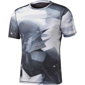 REEBOK : เสื้อยืดแขนสั้นผู้ชายผู้ใหญ่ รุ่น Run Essentials Short Sleeve Tee - AOP