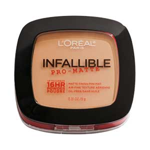 ลอรีอัล อินฟอลลิเบิล โปร แมทท์ พาวเดอร์ 9ก. L'OREAL INFALLIBLE PRO MATTE POWDER