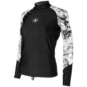 Aqualung CAMO Lady Rashguard เสื้อรัชการ์ดแขนยาว