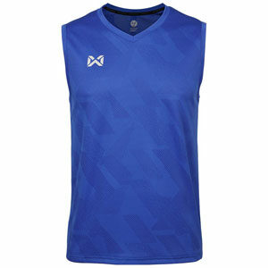 WARRIX เสื้อวิ่งคอวี ลาย Pulse Unity WA-1615