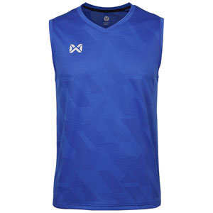 WARRIX เสื้อวิ่งคอวี ลาย Pulse Unity WA-1615