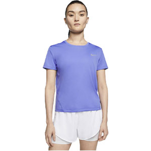 Nike Women's Miler Short-Sleeve Running Top เสื้อวิ่งแขนสั้นผู้หญิง