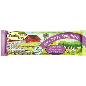 เส้นสปาเก็ตตี้ข้าวไรซ์เบอร์รี่ ออร์แกนิค100% Organic Riceberry Rice Spaghetti