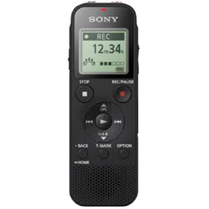 เครื่องบันทึกเสียง สีดำ Sony ICD-PX470