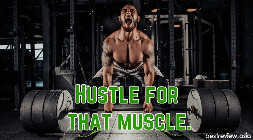 Hustle for that muscle.มุ่งมั่นเพื่อปั้นกล้าม